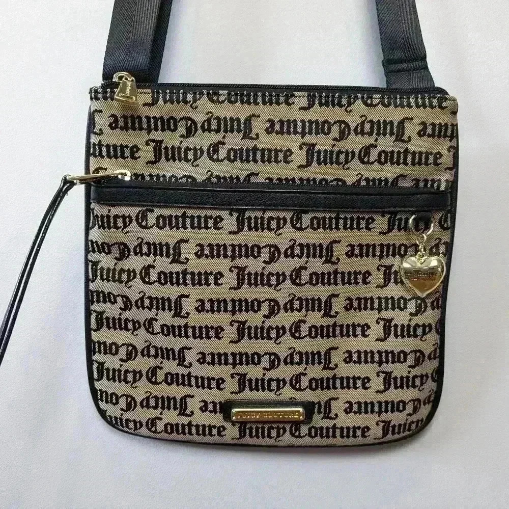 JUICY COUTURE crossbody bag In GREAT  used condition lenght adjustable! - Picture 2 of 10